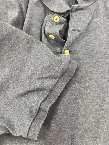 Polo Ralph Lauren Men's Blue Solid Polo Shirt XL $98 - Picture 7 of 9