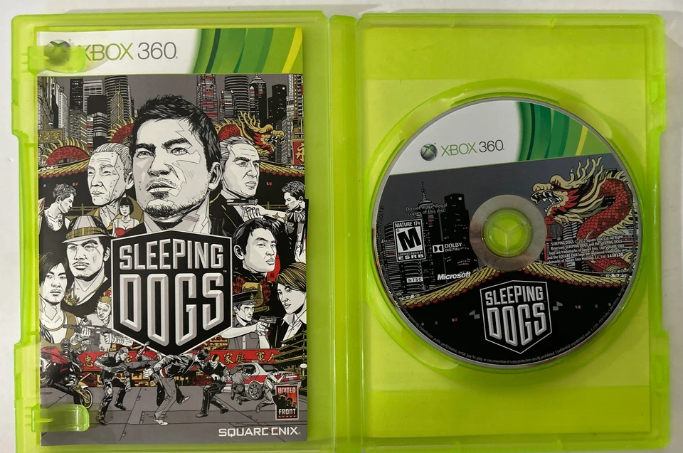Sleeping Dogs Walmart Exclusive Cover (Xbox 360, 2012) CIB FREE SHIPPING/Canada - Image 2 of 4