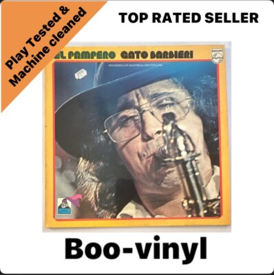 Gato Barbieri - El Pampero Lp Vinyl Record Live Montreux Jazz EX / VG+