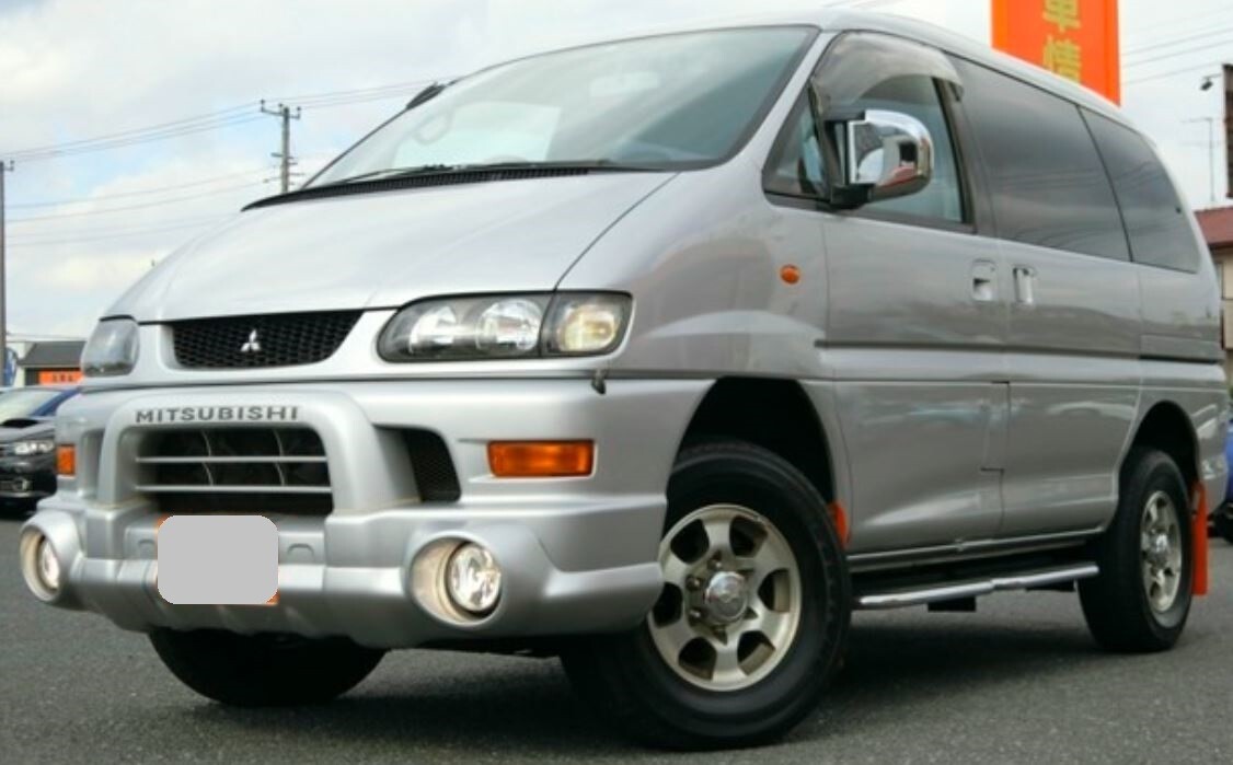 みや MITSUBISHI DELICA SPACE GEAR 3.0L PD6W KNOB,GEARSHIFT LEVER