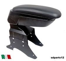 Nero Universale Bracciolo Portaoggetti 11cm Console Centrale AUTO 