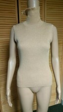 Silver Sleeveless Sparkle Sweater