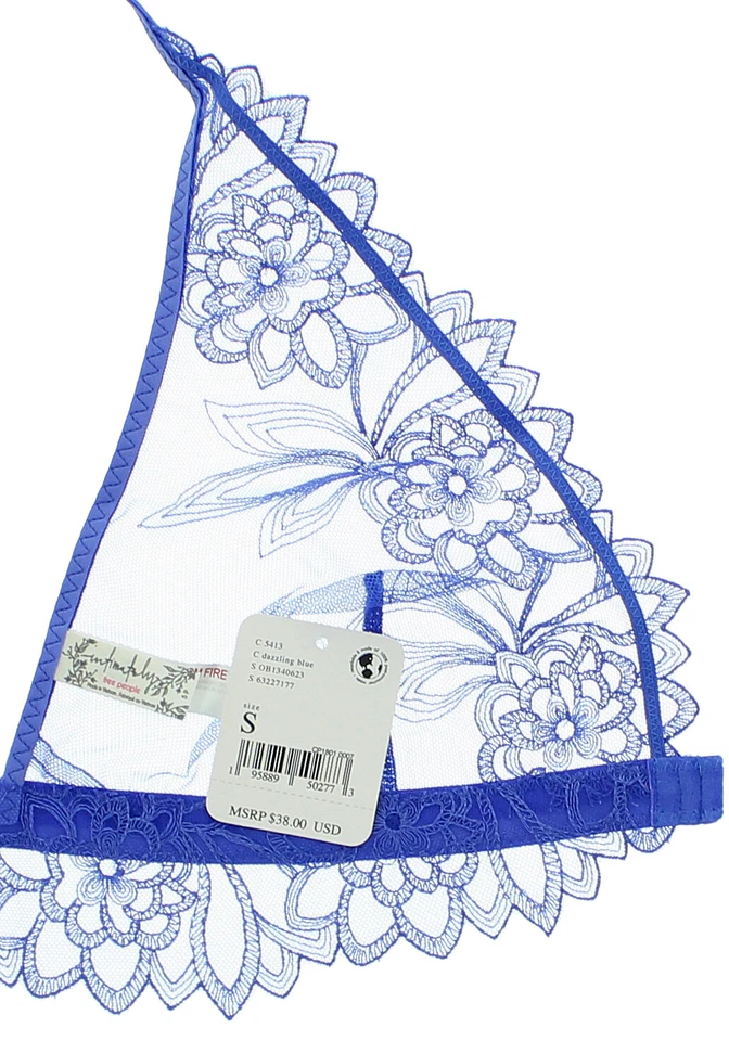 Free People Amelie Bralette OB1340623, Floral Lace, Front Closure, MSRP $38 - Image 3 of 4