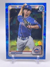Briam Campusano 2020 Bowman Chrome Sapphire #BCP-7 New York Mets