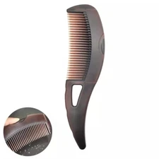 Dandruff Comb, Hollow Tooth Button Comb, Detoxing Comb Energy Massage Comb Women