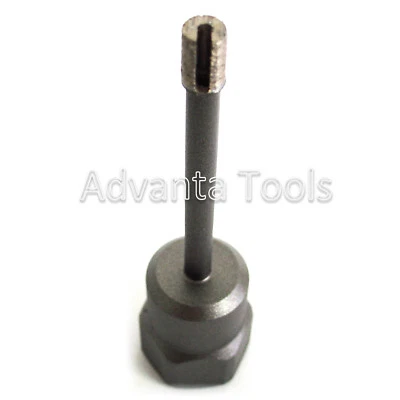 1/4” Non-Coring Wet Bit for Granite Marble Porcelain Drilling w/ 5/8"-11 Arbor