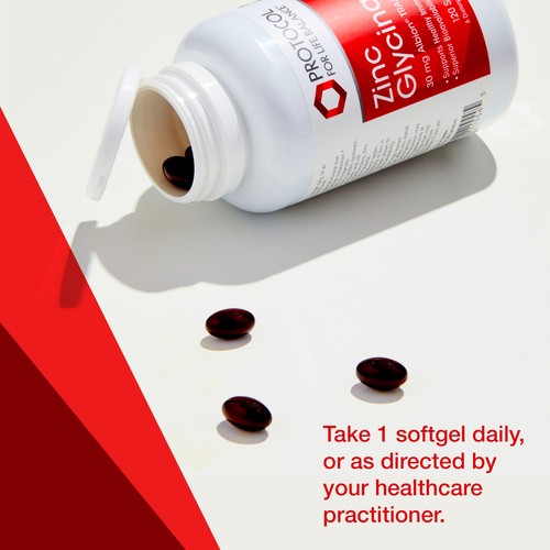 Protocol For Life Balance Zinc Glycinate Immunity Prostate & Reproductive Health - Picture 4 of 9