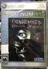 New Sealed Original Condemned Criminal Origins (SEE DESCRIPTION AND PHOTOS)
