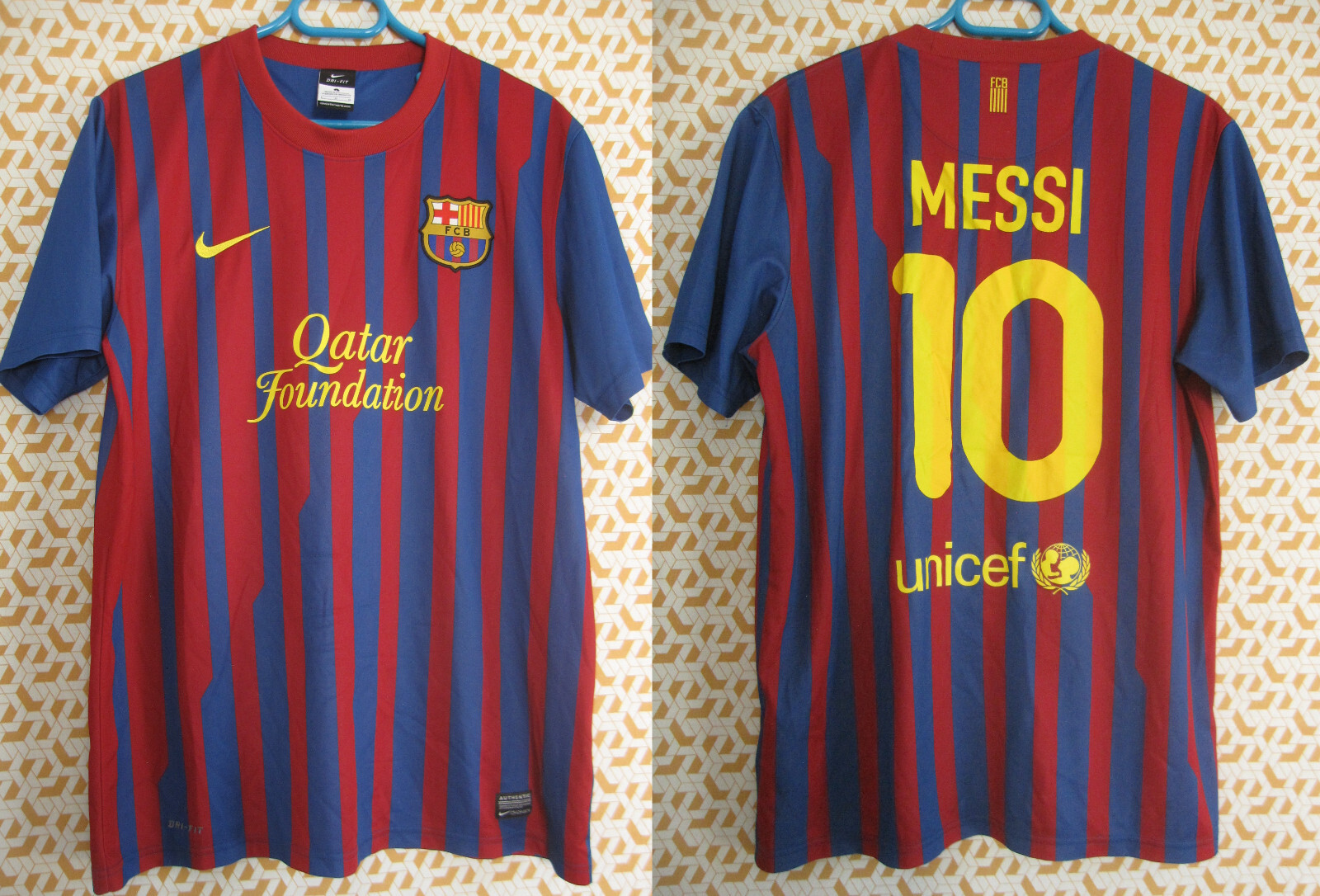 Maillot Barcelone 2011 Football Messi 10 Jersey Fc Barcelona