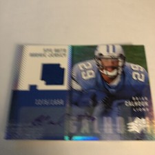 2006 Brian Calhoun SPX jersey auto RC 1275/1650