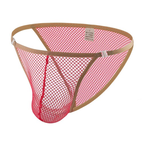 Herren Unterwäsche sexy Slips Herren hohe Gabel Höschen Bikini transparent Unterhose - Bild 10 von 23