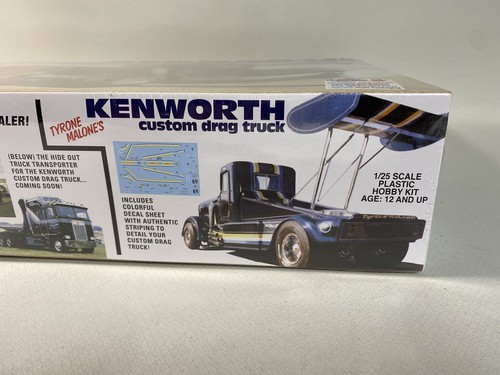 AMT Kenworth Custom Drag Truck Model Kit Tyrone Malone's 1157/06, 1/25 NIB - Picture 5 of 8