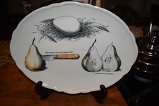 HTF Creative Co-Op Porcelain 12.3/4 x 9.5 Ser...