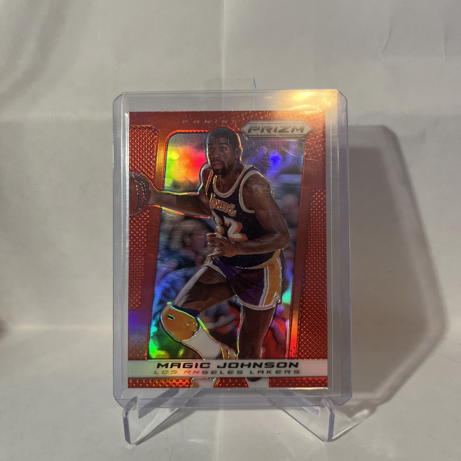 2013 Panini Prizm - Magic Johnson Red Prizm