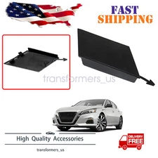 Front Bumper Grille Tow Hook Cover Fits For 2019-2023 Nissan Altima 622A0-6CA0B