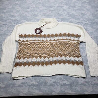Knox Rose Sweater Womens 2XL Mock Neck Pull Over