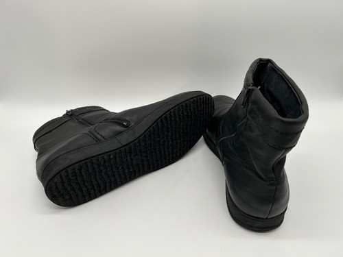 Sioux Herren Stiefel Schwarz Gefüttert EUR 44 - Picture 3 of 3