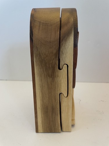 Carver Dan's Hand-Crafted Angel Puzzle Box - Picture 3 of 9