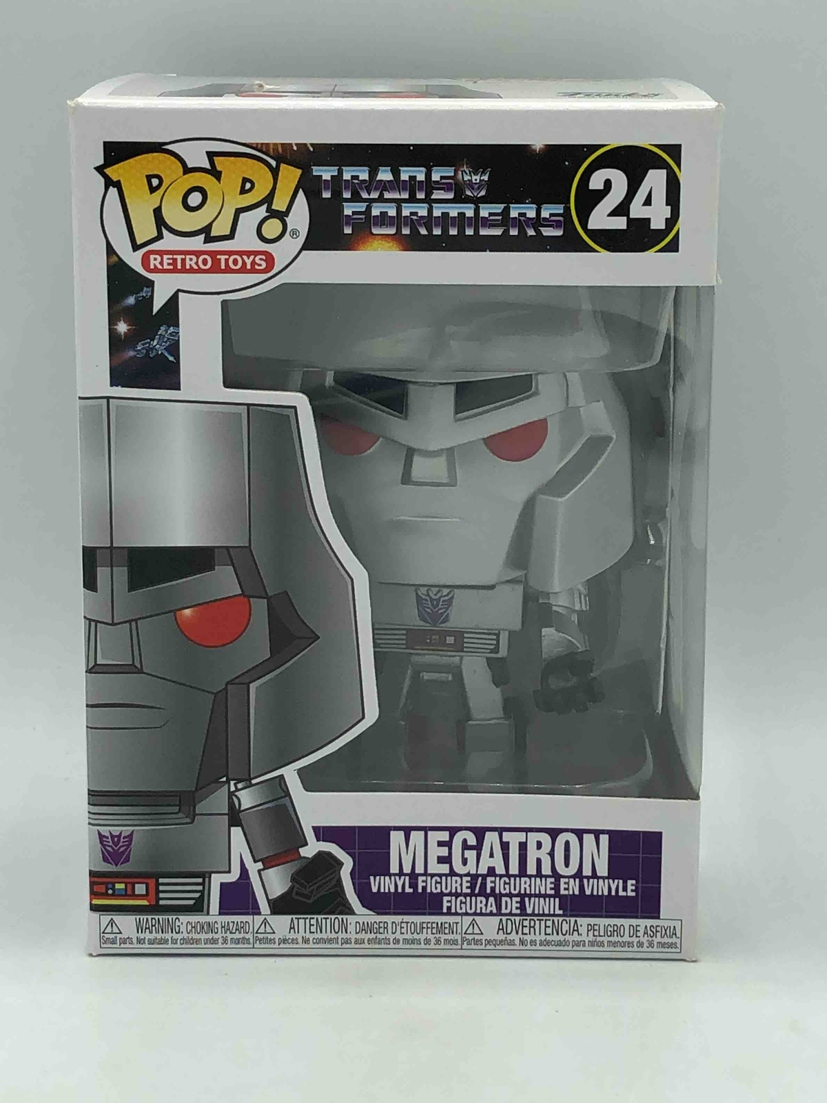 Funko Pop! Retro Toys Transformers Megatron #24 Vinyl Figure
