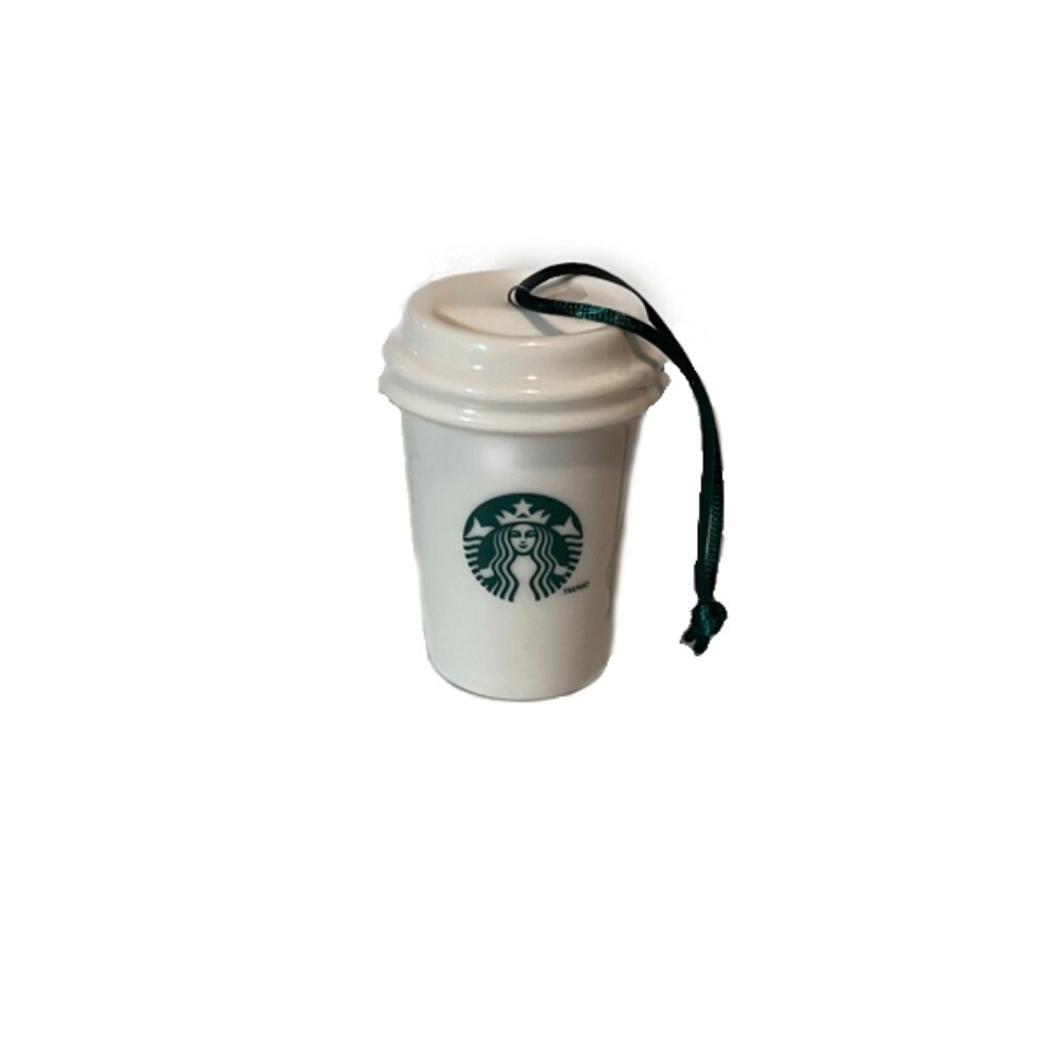 VTG 1971 Ornament Starbucks To Go Coffee Cup Collection China 1 1