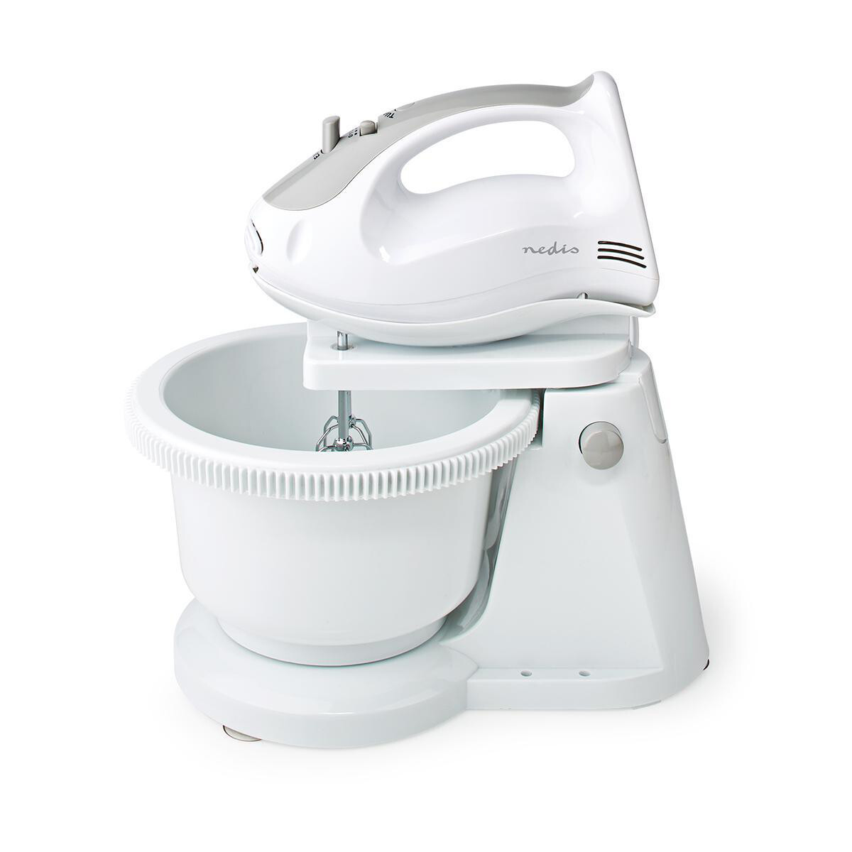 Impastatore Sbattitore Mixer elettrico 200W 5 velocità con ciotola Nedis