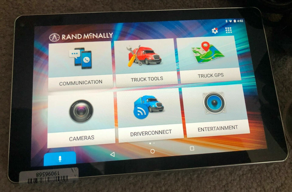Rand McNally OverDryve 8 OD8 Pro Truck GPS 1 Year Warranty / Screen Protection - Image 4 of 4