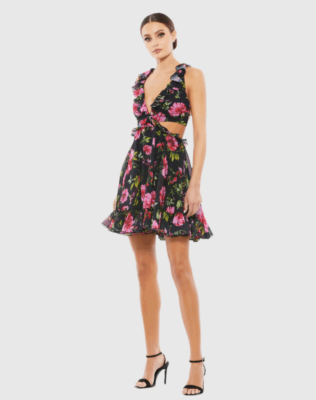 knee length dresses for ladies MAC DUGGAL main image 0