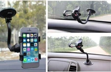 Universal 360 Rotating Car Windshield Mount Cell Phone Holder Stand Bracket