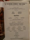 WAR PAINT  PLAYBILL - LUPONE - EBERSOLE-  APRIL 2017 - BROADWAY — photo 2