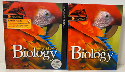 Biology Florida Teachers Edition & Student Edition Textbooks (Miller & Levine)