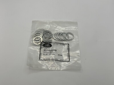 #ad NEW LAND ROVER FREELANDER L359 ENGINE OIL DRAIN PLUG WASHER 20pc SET LR000506 $18.89