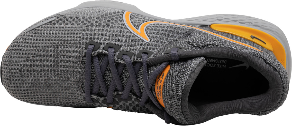 Nike ZoomX Invincible Run Flyknit 2 Mens Size 8.5 Running Shoes Gray Yellow Nike ZoomX Invincible Run Flyknit 2 Iron Grey - DH5425-002 main image 4