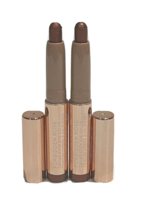 Lot Of Two Laura Mercier FORBIDDEN ROSE New Shade Travel Size No