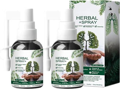 Respinature Herbal Lung Cleanse Mist - leistungsstarke Lungenunterstützung - natürliches Respirato
