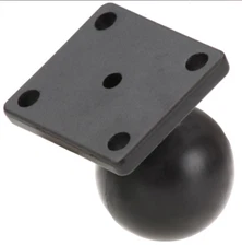 RAM-347U RAM Mounts 1.5 Inch C-Size Ball Adapter with AMPS Plate AUTHORIZED DLR