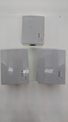 TP-Link TL-PA4010 KIT AV600 600Mbps Nano Powerline Ethernet Adapters Set of 3