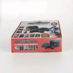 Boxed Sega Megadrive Console Mini Classic 80 Games 2 Wireless Controllers VGC