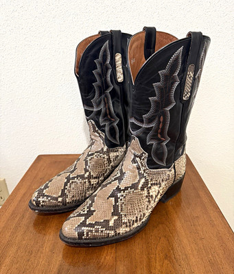 MEN S DAN POST PYTHON BOOTS SIZE 11 D
