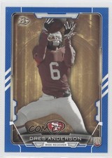 2015 Bowman Rookies Blue 115/499 Dres Anderson #83 0a1