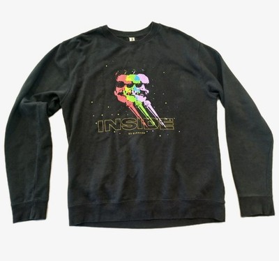 Bo Burnham Inside Tour Rainbow   Sweatshirt Size Large L Comedy Pop Music