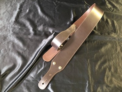 Rare RED MONKEY guitar & bass strap Comfort accessories leather A968