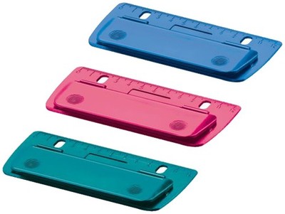 herlitz Taschenlocher Color-Blocking Stanzleistung: 2 Blatt zufällige Farbe 1Stk