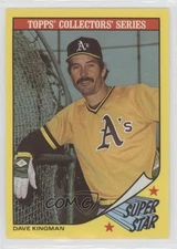 1986 Topps Woolworth's Super Stars Box Set Dave Kingman #16