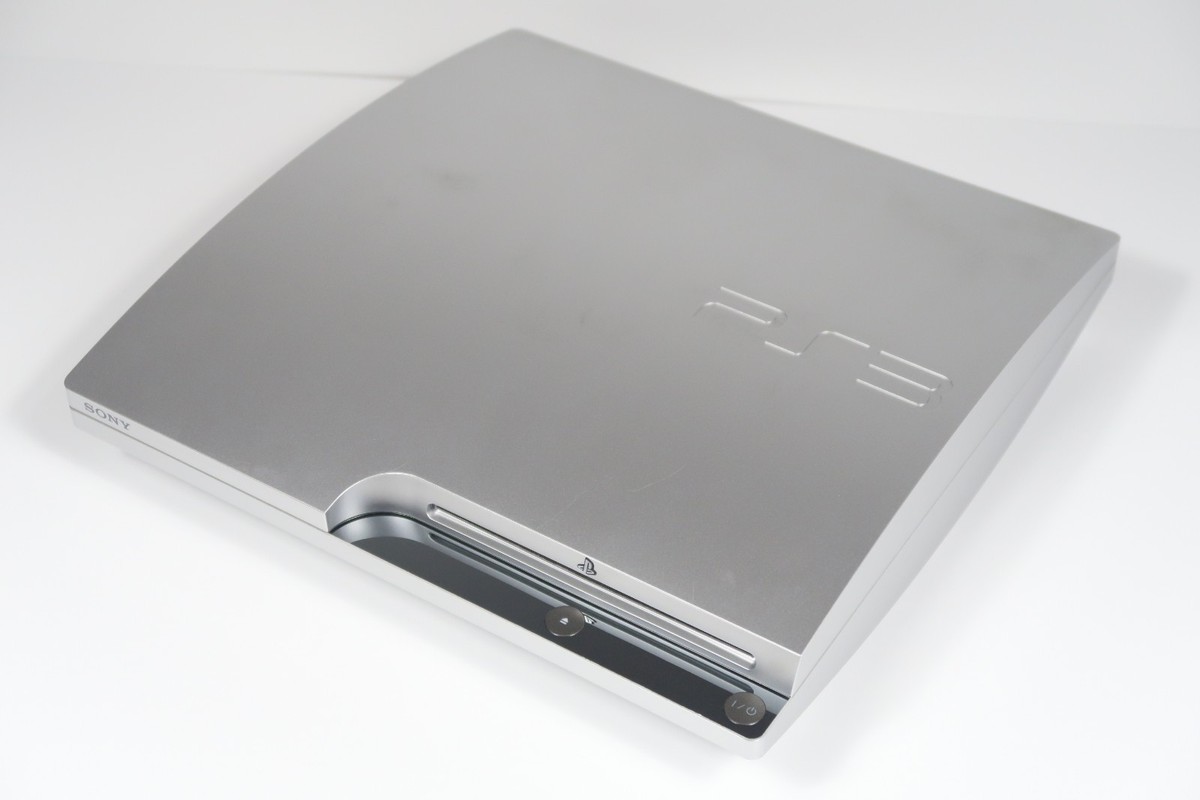 SONY PlayStation 3 PS3 CECH-2500A satin silver Console 160GB Good