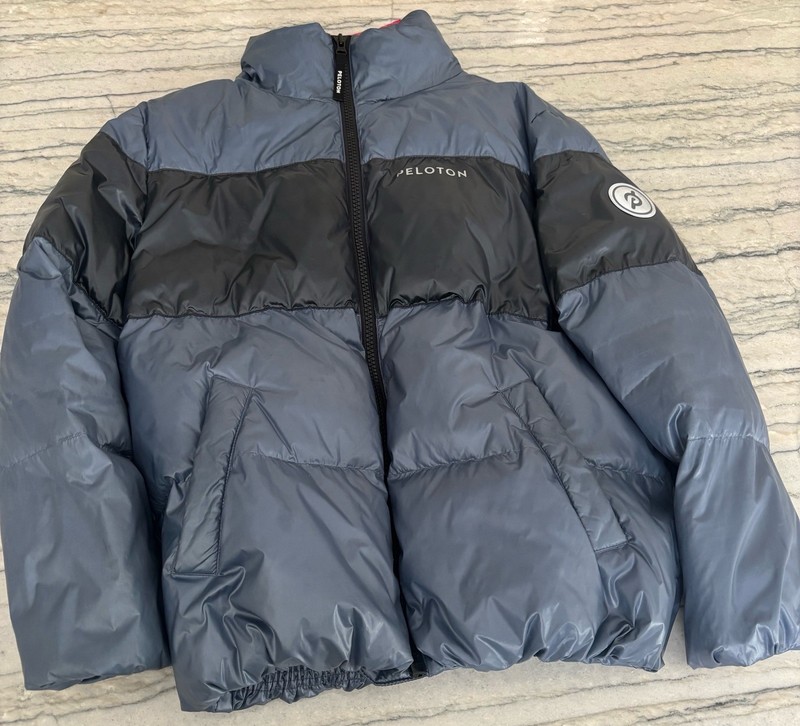 Peloton Women's Colorblock Puffer Jacket Size XS