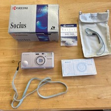 Kyocera Socius Compact Film Camera Tested Used From Japan