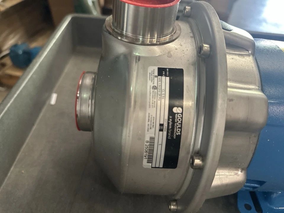Goulds 3ST1J9B4 Xylem Water Technology NPE 316 SS END SUCTION CENTRIFUGAL PUMP. - Image 2 of 4