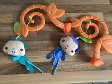Fisher Price Roaring Rainforest Jumperoo Spare Hanging Monkeys Replacement Parts