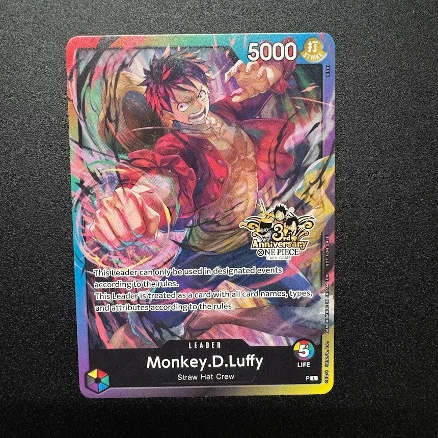 ONE PIECE TCG MONKEY D. LUFFY RARE 3RD ANNIVERSARY PROMO ALT ART NM | eBay ONE PIECE TCG MONKEY D. LUFFY RARE 3RD ANNIVERSARY PROMO ALT ART NM | eBay