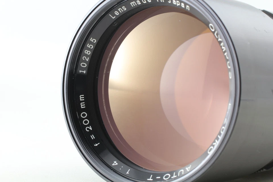 🎦M42 👀✨Top MINT✨ Olympus E.Zuiko Auto T 200mm f4 Telephoto Lens From JAPAN - Image 2 of 4